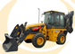 Engineering Construction Compact Tractor Loader , 4WD Tractor Mounted Backhoe supplier