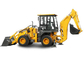 Energy Saving Eco Tractor Backhoe Loader for Piping Builds / Cable Builds / Park Virescence supplier