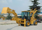 Mini WD Compact Backhoe Loader WZ30-25 With 0.65m3 Loading Capacity 0.1M3 Digging Capacity supplier