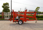 16M Trailer Mounted Boom Lift Hydraulic Towable With 14M Platform Height KD-P16 supplier