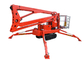 Wired Remote Control Hydraulic Boom Lift , High Strength Steel Articulating Boom Lift supplier