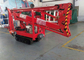 Wired Remote Control Hydraulic Boom Lift , High Strength Steel Articulating Boom Lift supplier