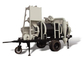 1.2 MPA Oil Supply Pressure Asphalt Mixing Plant , 5TPH Towed Bitumen Mix Concrete Batch Plant supplier