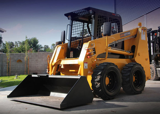 Optimum Hydraulic System Small Skid Steer Loaders 0.35m3 Bucket Capacity supplier