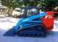 Crawler SUNWARD Skid Steer Rental with Auto Leveling System ROPS / FOPS supplier