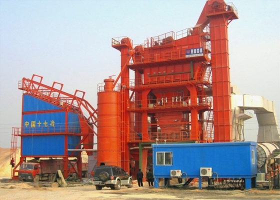 330 KW Programmable Control Asphalt Mixing Plant / asphalt batch plants BIG Capacity supplier