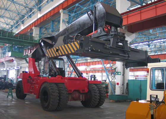 45 Ton Diesel Powered Container Reach Stacker With Cummins M11- C330 Engine supplier