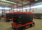 SJY0.3-16 300KG Four wheel Traction Hydraulic Mobile Scissor Lift 16M Max Lifting Height supplier
