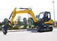 High Efficiency Excavator Heavy Equipment With 3245mm Digging Radius 45kw supplier